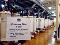 Lake Forest Water Treatment Plant - Membrane skids